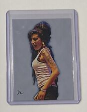 Amy Winehouse Limited Edition Artist Signed Memorial Trading Card 3/10 picture
