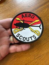Vintage US Army 1st Squadron 9th Cavalry Regiment Aero Scouts Patch picture