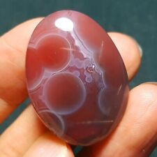 HOT14.9g Natural Colorful RARE Polished  Philippine red agate Crystal H116+ picture