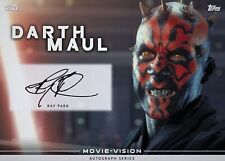 Topps Star Wars RAY PARK Authentic Autograph as DARTH MAUL SIG RARE Digital Card picture