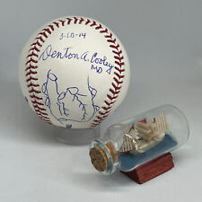 Denton Cooley signed Rawlings OML Baseball Beckett BAS LOA Auto Surgeon A2858 picture