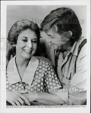 1972 Press Photo Actors Michael Learned and Ralph Waite - srp22624 picture