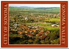 Sonoma City Valley Wine Region North California Landscape CA Chrome Postcard UNP picture