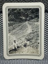 1920's Mountain Trail Hiking Men Vintage Antique Photograph picture