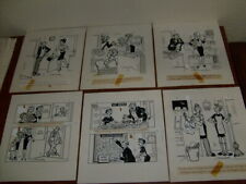 FROM NINE TO FIVE (9 to 5) ORIGINAL COMIC ART, JO FISCHER: SIX PIECES, lot4 picture