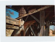 Postcard Water Wheel Hopewell Village National Historic Site Pennsylvania USA picture