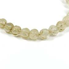 Tibetan Melon Shaped Translucent Crystal Beads 24 Inch picture