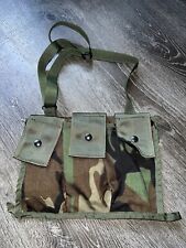NEW SDS Bandoleer Pouch  Woodland Camo MOLLE II 6 Mag 5.56 .223 Unused Unissued picture
