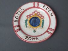 Vintage Hotel Eden in Roma Ashtray - Derota Italy - f4 ld picture