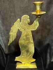 Solid Brass Angel Candle Holder Made in India 9