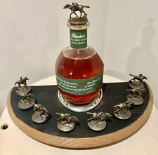 Blanton’s Triple Crown Horseshoe Topper Display- Toppers & Green Bottle picture