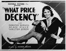 crp-58114 1970's Dorothy Burgess silent film What Price Decency crp-58114 picture