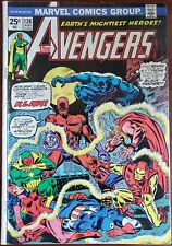 Avengers #126 F/G 1.5 (Marvel 1974) ~ Black Panther ~ Klaw ~ Missing Stamp✨ picture