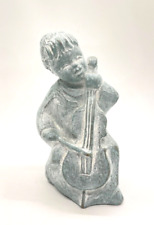 Isabel Bloom Figurine Angel Playing Cello Vintage 2003 Signed picture