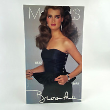 Vintage Brook Shields McCalls Countertop Promo Card Store Display Cardboard 80s picture