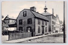 c1905~Salem Mass~Nathaniel Hawthorne Birth Home~Street View~Antique Postcard picture
