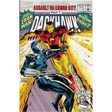 Darkhawk Annual #1 - 1991 series Marvel comics NM+ Full description below [t  picture