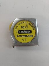 Vintage Stanley Powerlock Tape Measure 10 feet picture