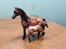 Trail of Painted Ponies STAND BY ME Arabian Horse Mare Foal Christmas Ornament picture