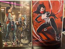 Silk Variant Lot #1  Lesley Lerix Exclusive Virgin Cover And #4 picture