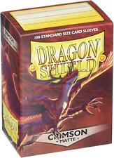 Dragon Shield Sleeves Standard Matte Crimson picture