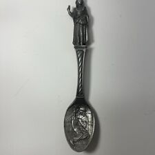 1980 Franklin Mint LITTLE MATCH GIRL Brothers Grimm Pewter Fairy Tale Spoon picture