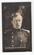Vintage 1916 WORLD WAR 1 Card ALBERT I OF BELGIUM KING OF THE BELGIANS picture