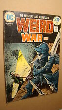 WEIRD WAR TALES 21 *SOLID COPY* 1972 KUBERT ART DC WAR picture
