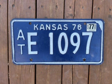 1976 Kansas License Plate Atchison County picture