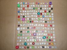250 Assorted Dice Lot Various Sizes Shapes Some Vintage picture