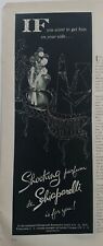 1957 Shocking parfum de Schiaparelli perfume dressmaker bottle vintage ad picture