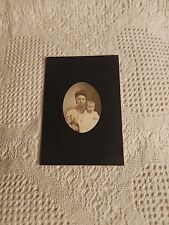 Antique Mother and Infant Matted Portrait  picture