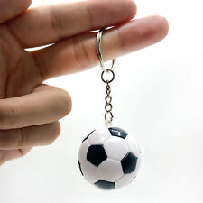 Mini Soccer Ball Keychain Key Ring Pendant Charm High School Player Coach Gift picture