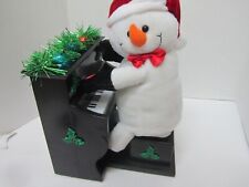 Pan Asian Creations Sound Snowman Playing Piano Christmas Music SEE VIDEO picture