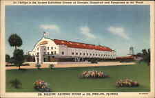 Dr Phillips Florida FL Packing House Agriculture Linen Vintage Postcard picture