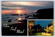 Vintage Postcard Silver Surf Motel San Simeon California picture