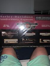 Harley Davidson ANNIVERSARY EXPRESS TRAIN SET-BNEW AND SEALED-99299-98V-1605 picture