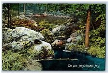 Arlington New Jersey NJ Postcard Glen Mountain Lake River c1910 Vintage Antique picture
