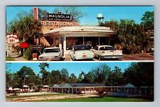 Hardeeville, SC-South Carolina, Magnolia Restaurant & Motel, Vintage Postcard picture