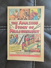 Vintage 1975 Lufkin Rule Co Advertising The Amazing Story of Measurement Comic picture