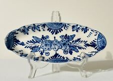 Vintage Delfts Blue & White Hand Painted Small Display Plate picture