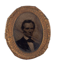 1860 Abraham Lincoln Campaign Badge 2.5 x 2.125 in picture