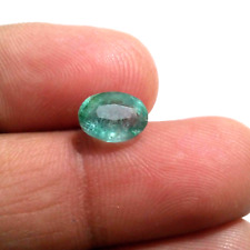 Top Quality Colombian Emerald Oval 2.15 Crt Natural Green Faceted Loose Gemstone picture