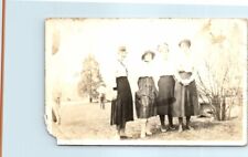Postcard - A group of women taking a photo picture