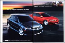 2005 Mazda 6 Sport Wagon 2-page Vintage Advertisement Print Car Art Ad J8 picture
