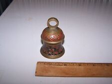 Vintage Unmarked Fancy / Ornate BRASS BELL picture