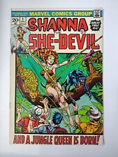 SHANNA THE SHE-DEVIL #1 Steranko Cover Marvel Comics 1972 1st appearance picture