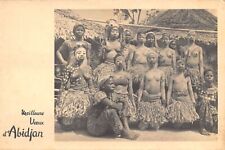 Ivory Coast - ETHNIC NUDE - Dancers - REAL PHOTO - Publ. unknown 18513 - - Côte picture