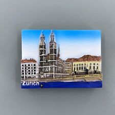 Switzerland Zurich Tourist Souvenir 3D Resin Refrigerator Fridge Magnet Craft picture