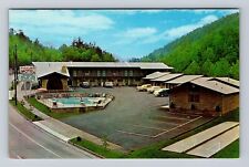 Gatlinburg TN-Tennessee, Highland Motel, Advertising, Antique Vintage Postcard picture